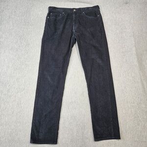 J.CREW Pants Mens 34x34 (36x34) Blue 770 Straight Corduroy Chino Stretch